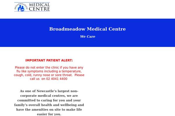 Medin theme site design template sample