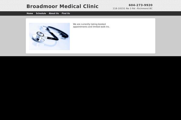 Smallbiz theme site design template sample