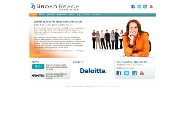 broadreach theme websites examples