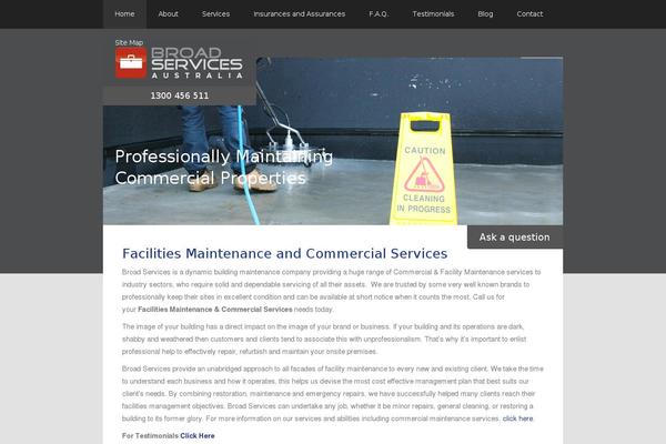 Eleven theme site design template sample
