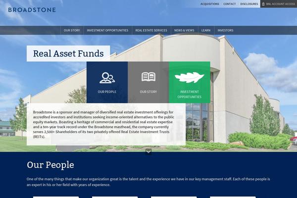 broadstone.com site used Broadstone-theme