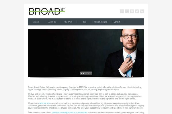 Increase theme site design template sample
