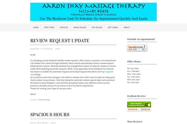 Vortex theme site design template sample