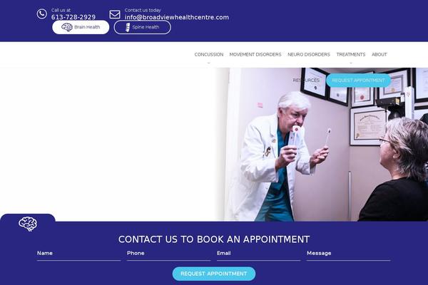 Nanocare theme site design template sample