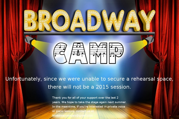 broadway-camp.com site used Inovado