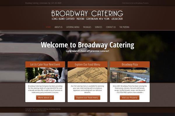 Linguini theme site design template sample