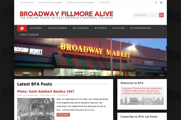 BrickYard theme site design template sample