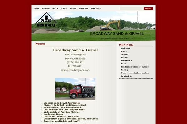 Deep Silent theme site design template sample