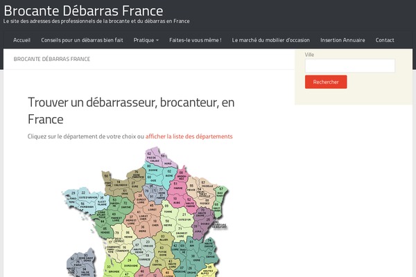 brocante-debarras.fr site used Hueman Child