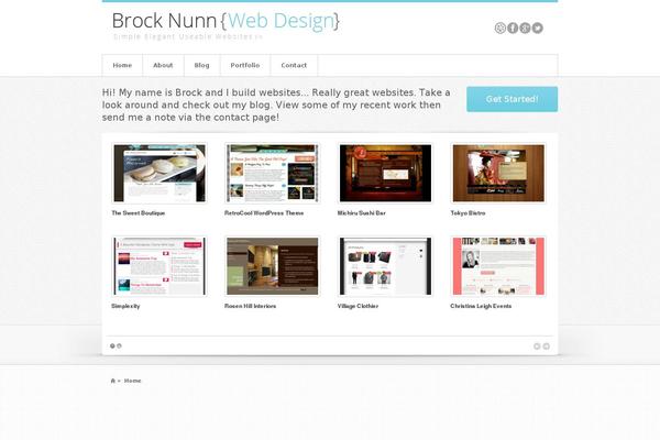 Swagger theme site design template sample