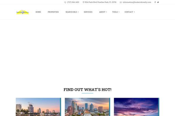 Site using Myhome-idx-broker plugin