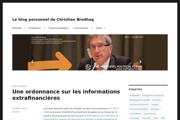 Site using Wd-facebook-feed plugin
