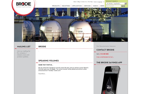 brodieintl.com site used Brodie