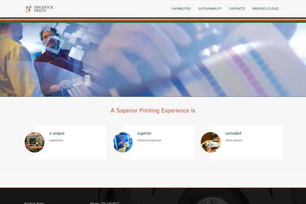 Deserve theme site design template sample