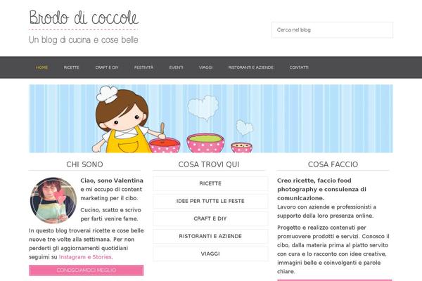 brododicoccole.com site used Font