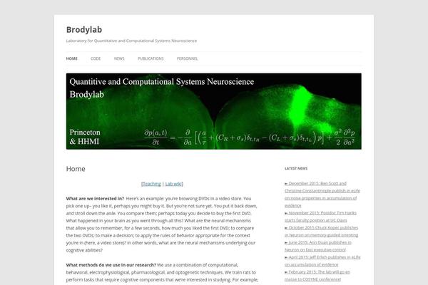 Academica theme site design template sample