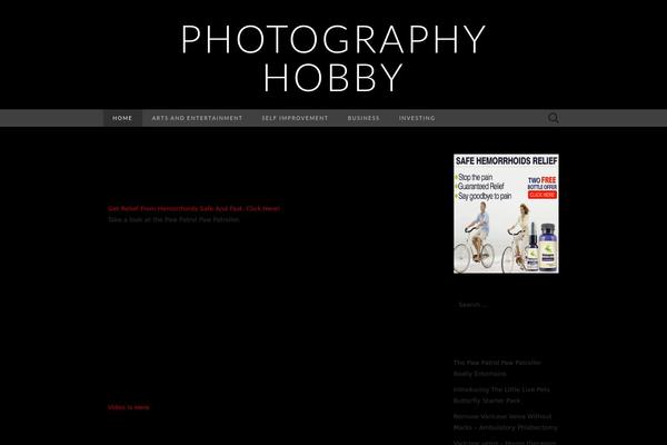 Suits theme site design template sample