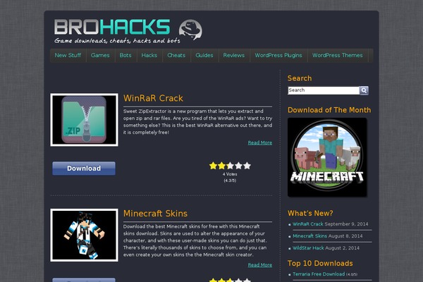 ReThink theme site design template sample