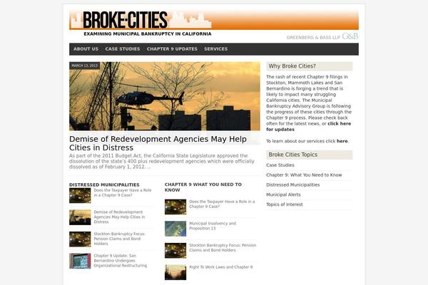 Volt theme site design template sample