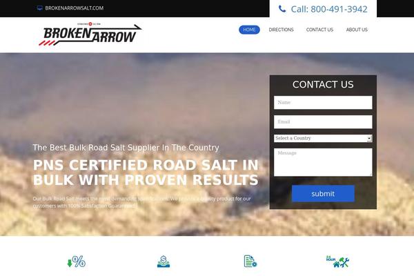 357 theme site design template sample