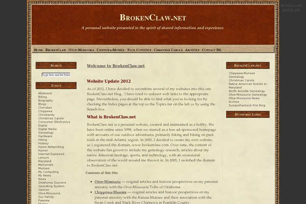 Barta theme site design template sample