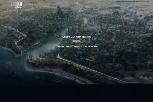 Eldritch theme site design template sample