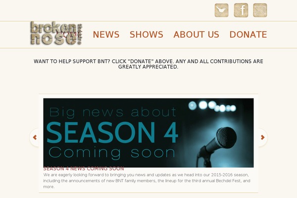 brokennosetheatre.com site used Retyx