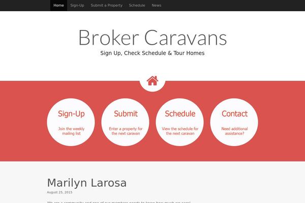 Ward theme site design template sample