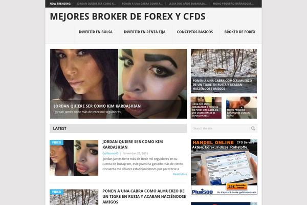 Point theme site design template sample