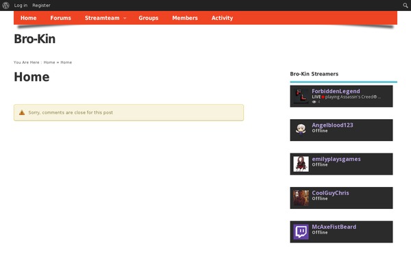 MesoColumn theme site design template sample