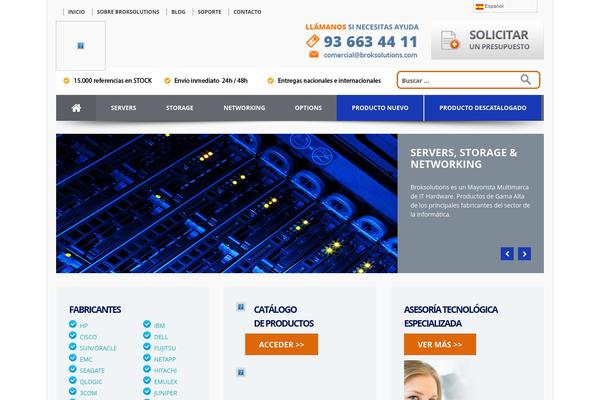 brok theme websites examples