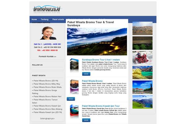 Site using TablePress plugin