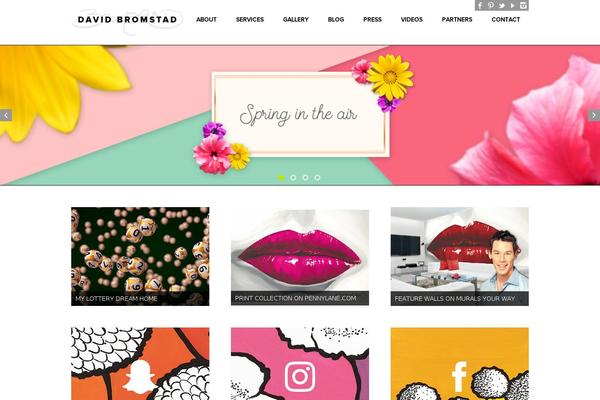 Site using Pinterest RSS Widget plugin