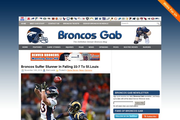Site using Transpose Email plugin