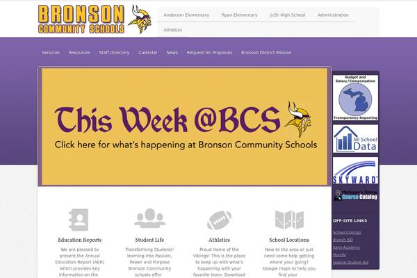 Education theme site design template sample