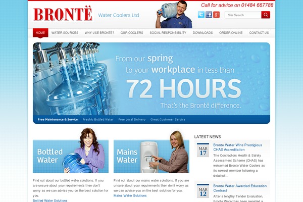 brontewater.co.uk site used Bronte
