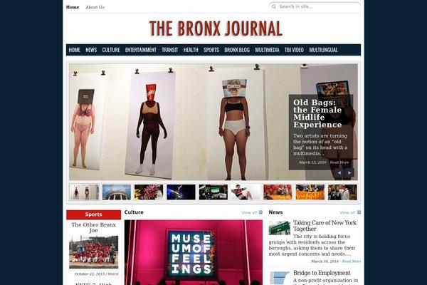 City Desk theme site design template sample