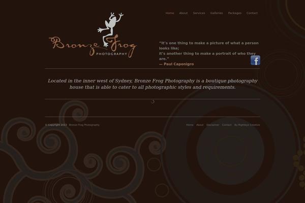 bronzefrog.com.au site used Photojax