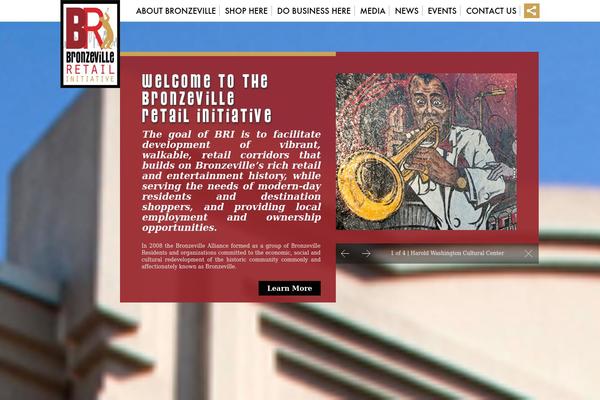 Bri theme site design template sample