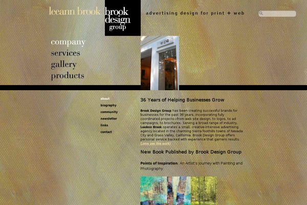 brookdesign.com site used Bdg