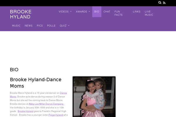 Magazine theme site design template sample