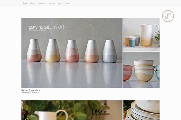 Mystile theme site design template sample