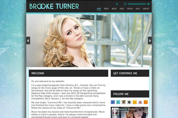 Rockit theme site design template sample