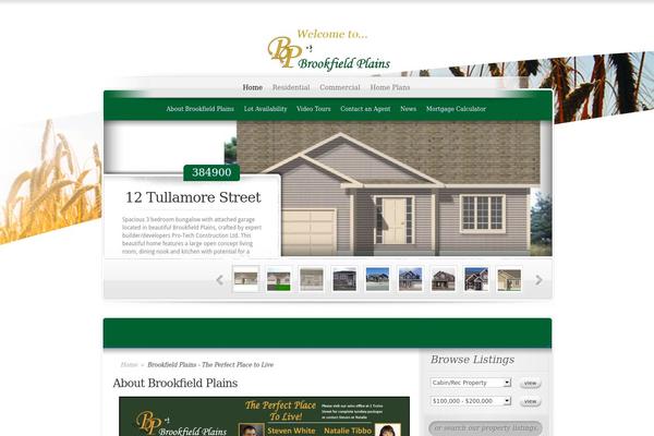 ElegantEstate theme site design template sample