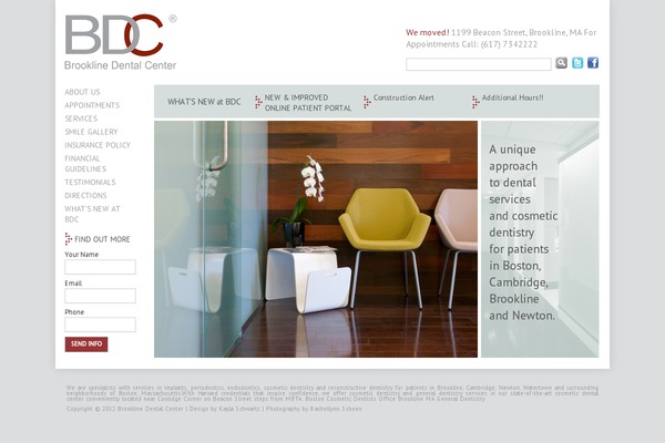 brooklinedentalcenter.com site used Bdc