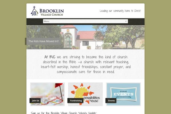 Risen theme site design template sample