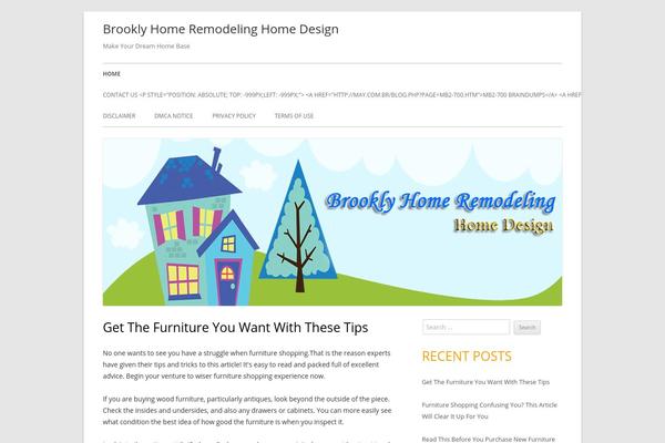 Tiny Forge theme site design template sample