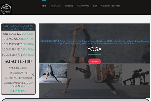 Fit Wp theme site design template sample