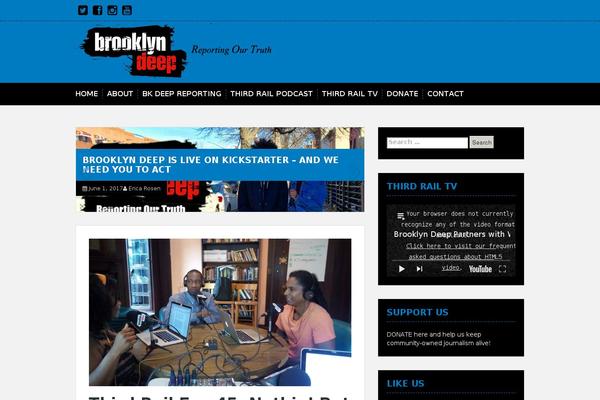 Site using Social Contact Display plugin