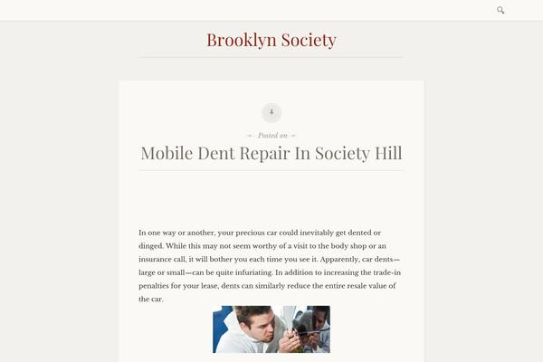 Libretto theme site design template sample